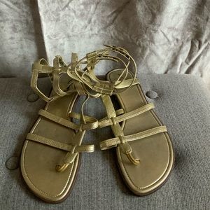 Gold BRAZILIAN Sandals